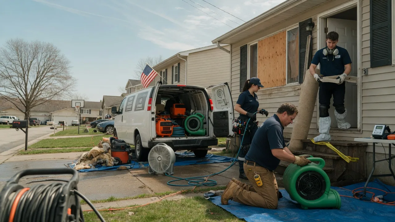 Water Damage Restoration in Snow Shoe, PA near me